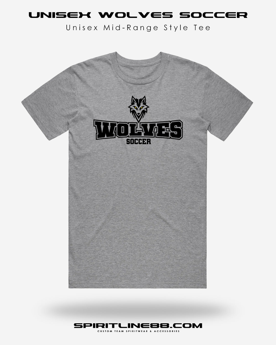 #1119 | Adult Unisex Mid-Range Style - Wolves Soccer