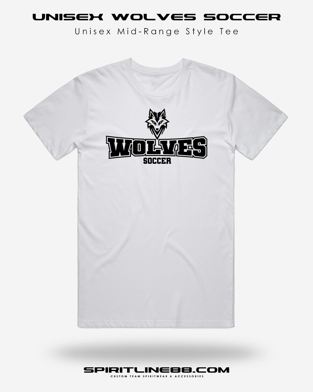#1119 | Adult Unisex Mid-Range Style - Wolves Soccer
