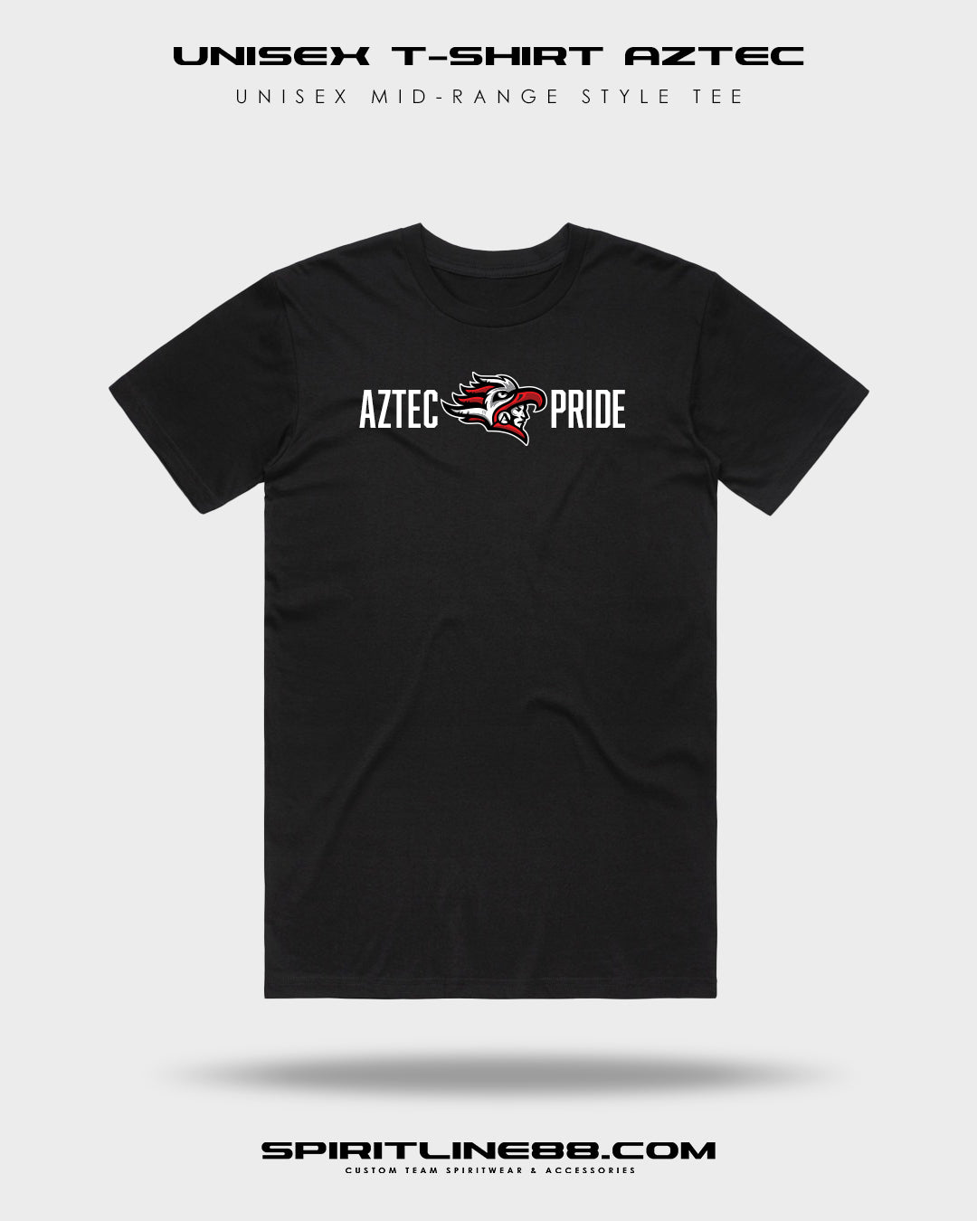 #1207 | Adult Unisex South Gate Aztecs Black