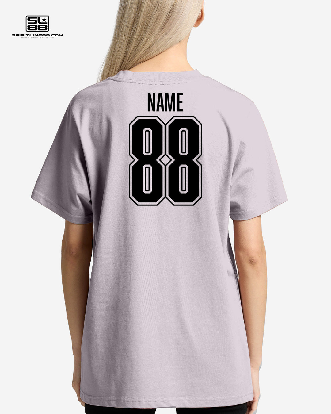 #1104 | Unisex Mid-Range Style Tee - Player Name & Number