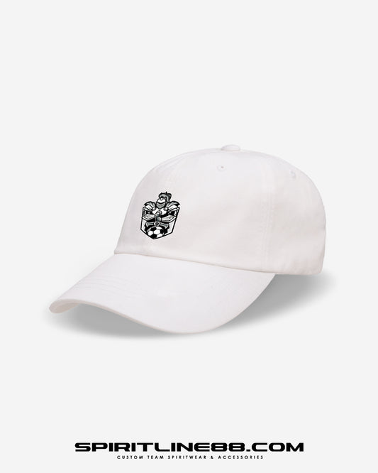 FlexFit Classic Dad Cap Mascot | White Knights